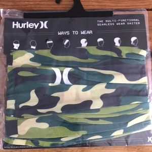 NWT Hurley Camo Multi-Functional Gaiter (mask)